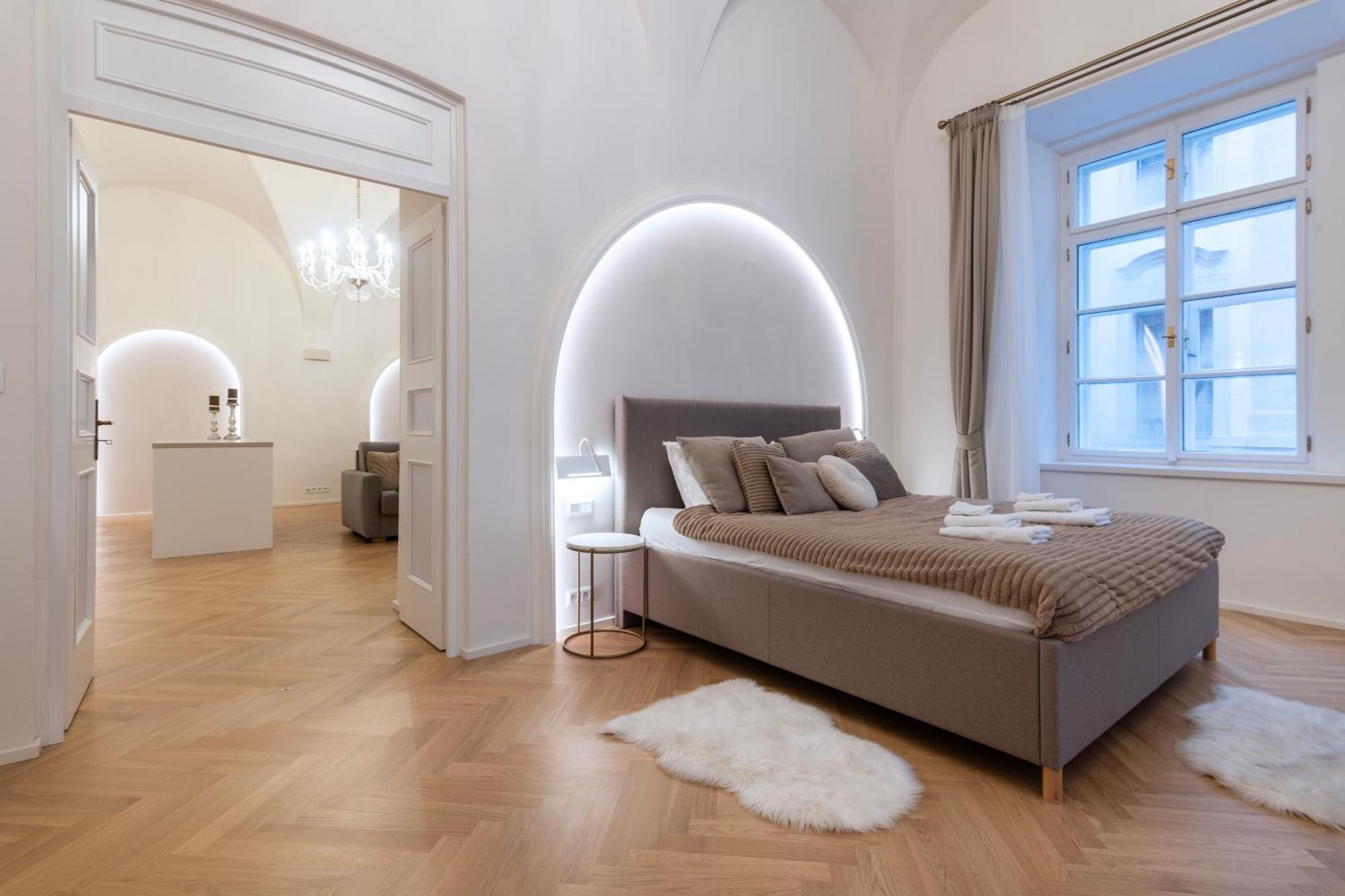 Ferienwohnung Arch Iv. Prag Exterior foto
